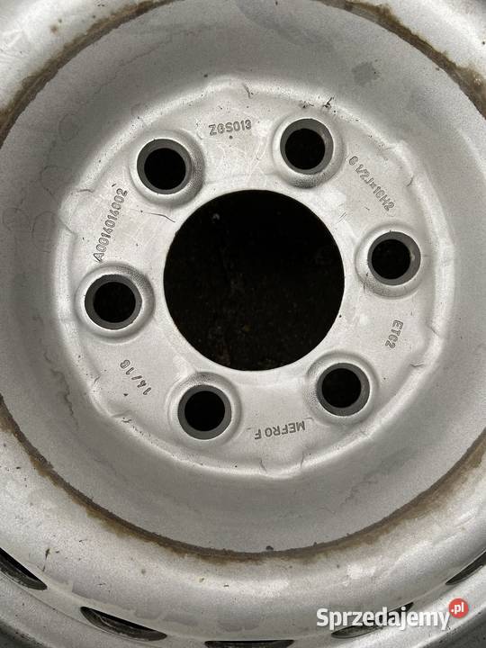 Felgi Mercedes Sprinter 906 Crafter kujawsko-pomorskie Bydgoszcz