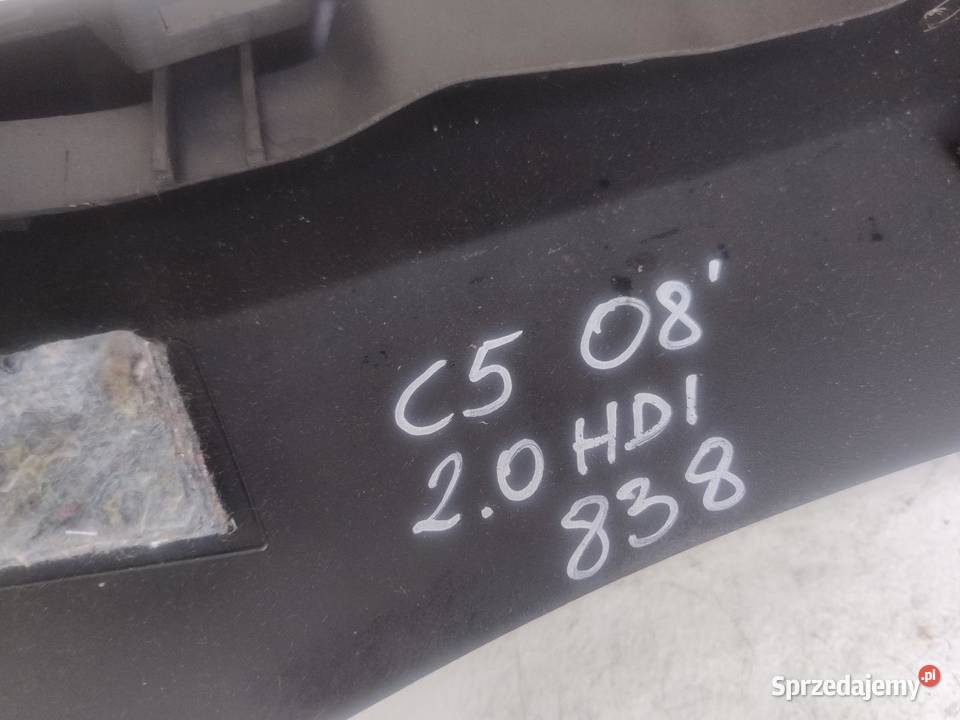 TUNEL ŚRODKOWY PODŁOKIETNIK CITROEN C5 III X7