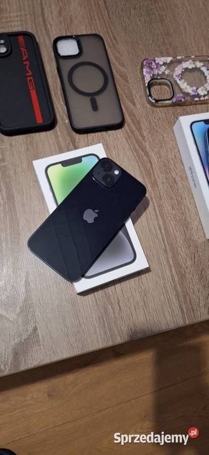 Iphon 14 czarny i blekitny Poznań