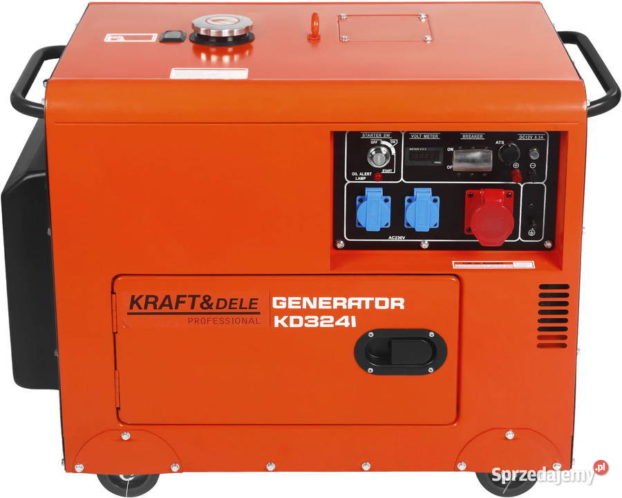 Agregat prądotwórczy 7kW 230V400V ATS KD3241 lubelskie sprzedam