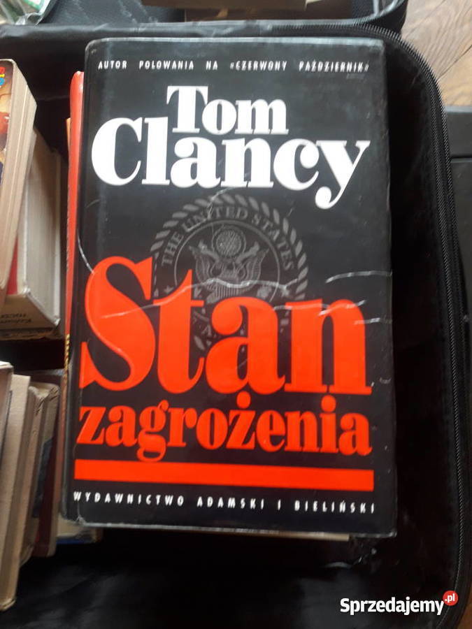 Zestaw Tom Clancy Stan zagrożeniaKardynał z thrillery, sensacyjne Warszawa sprzedam