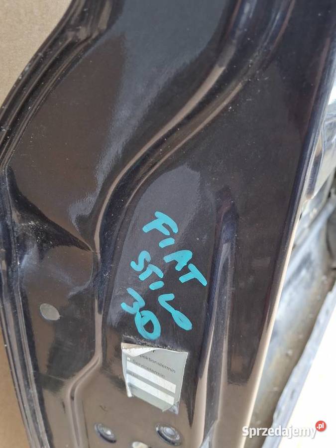 FIAT STILO 3D DRZWI LEWY PRZÓD LEWE PRZEDNIE Bieleń