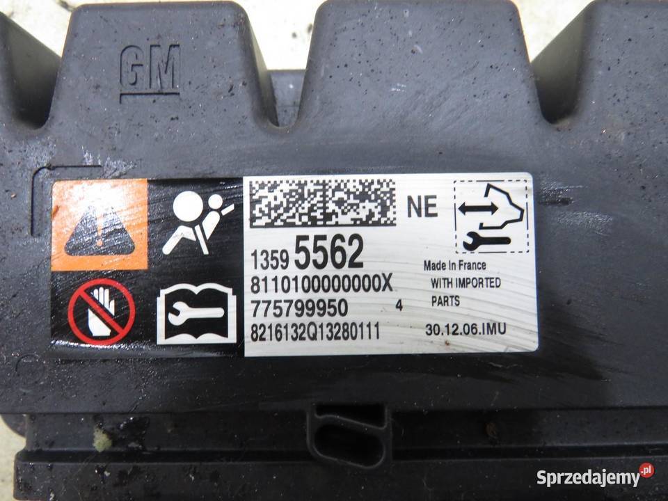 SENSOR AIR BAG AIRBAG ZAFIRA C 13595562