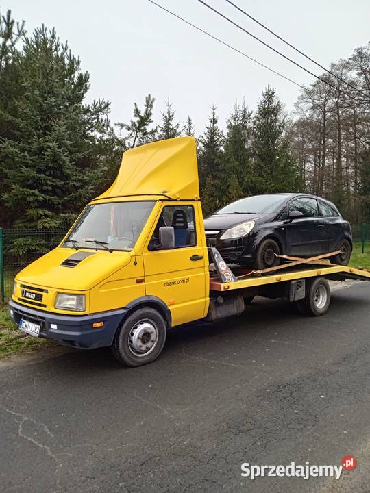 laweta autolaweta transport maszyny rolnicze Bryski