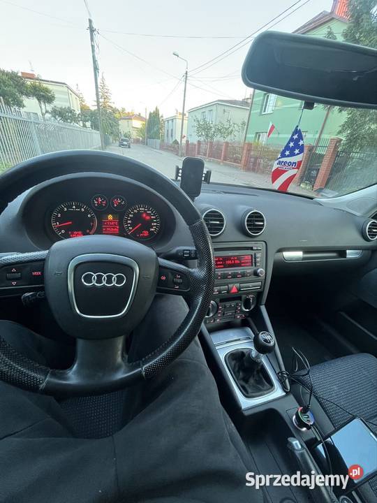 Audi A3 8P SLINE 18 TFSI autoalarm Białystok