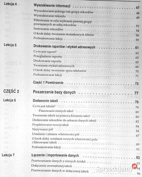 Microsoft Access 7 Krok kroku Halina Rogalińska Kultura i Rozrywka