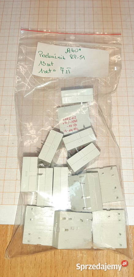 Przekaźnik RP51 6V 250V6A ZP ŻARY A40 17 Części i akcesoria Czechowice-Dziedzice