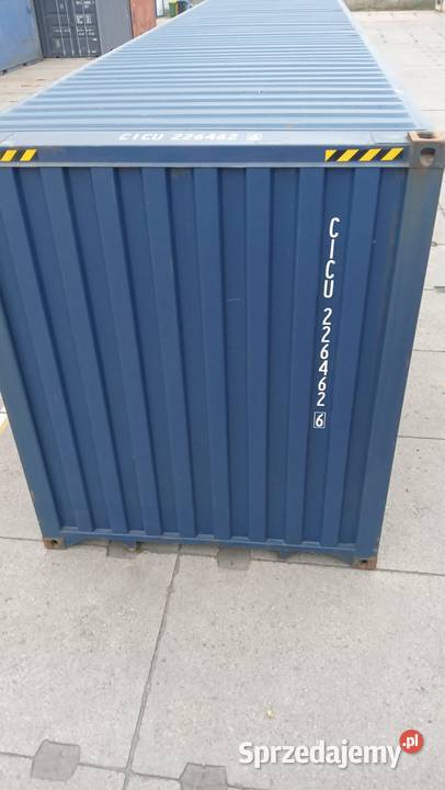 Kontener morski magazynowy 40HC 12 metrowy Ciechanów sprzedam