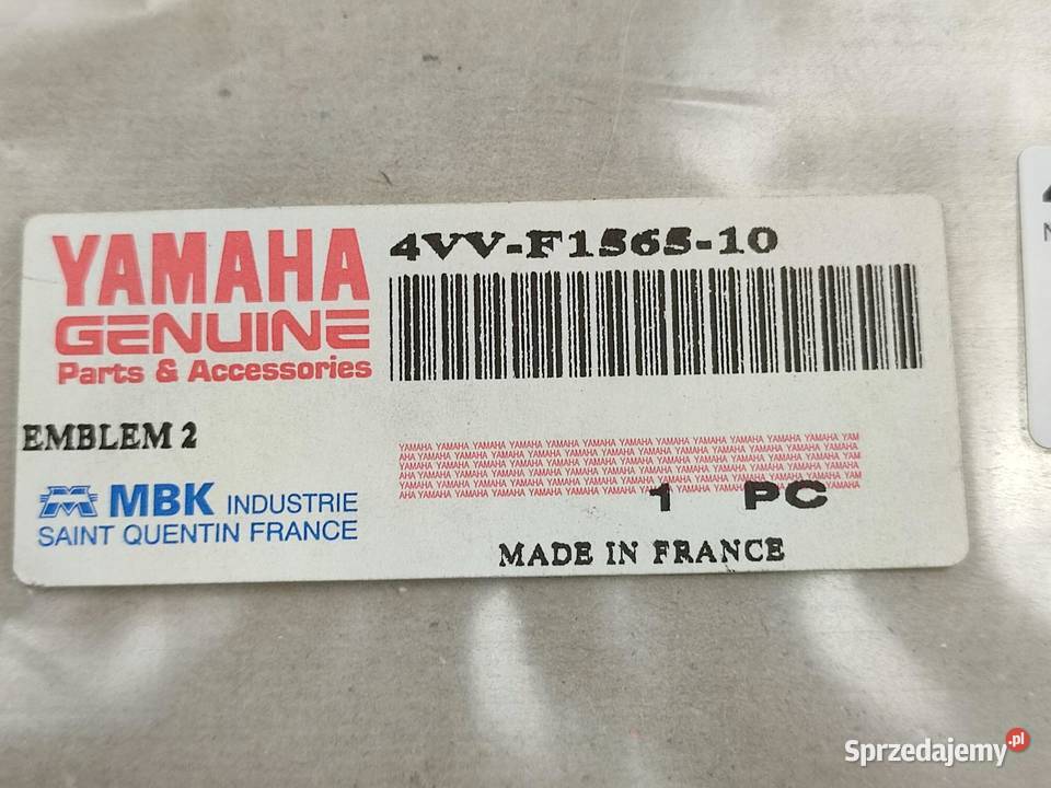 NAKLEJKA MBK YAMAHA 4VVF15651000