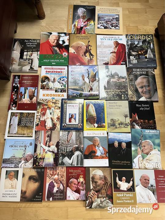 Jan Paweł II papież 31 książki albumy unikaty