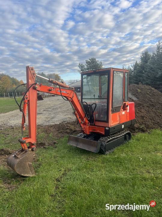 Minikoparka koparka Fai 212 Komatsu 1500 Mielec