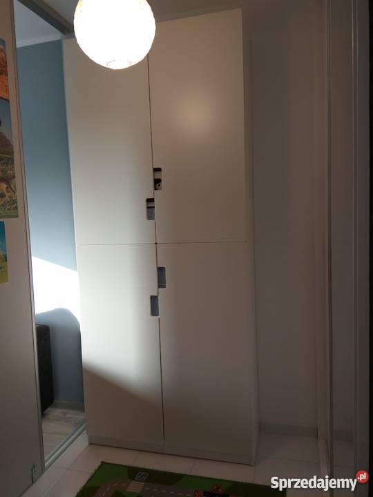 Łóżko w szafie IKEA PAX i stelaż składany Dom i Ogród Złotniki