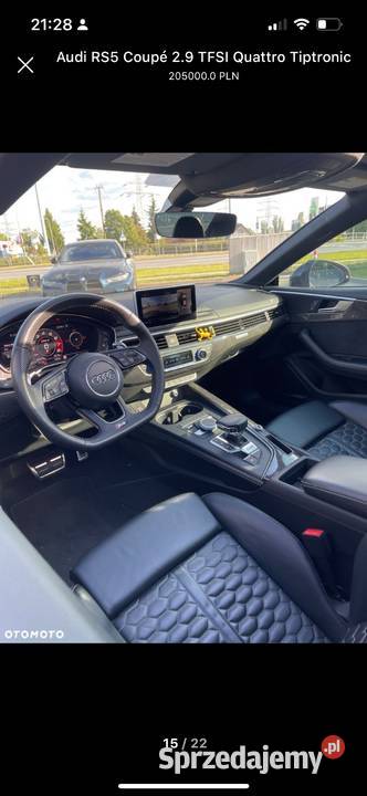 RS5 Coup 29 TFSI Quattro Tiptronic Pruszków