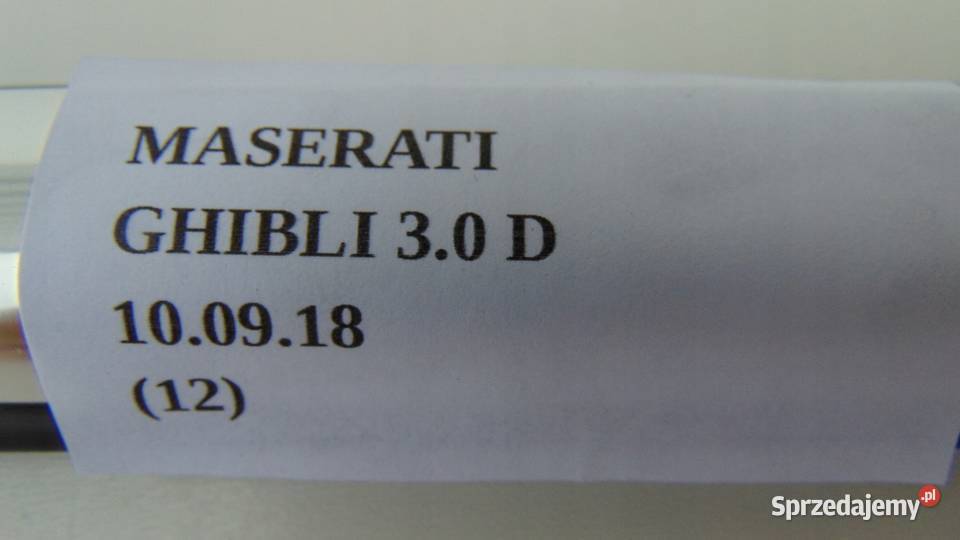 LISTWA ZGARNIAJĄCA CHROM TYŁ MASERATI GHIBLI 30D