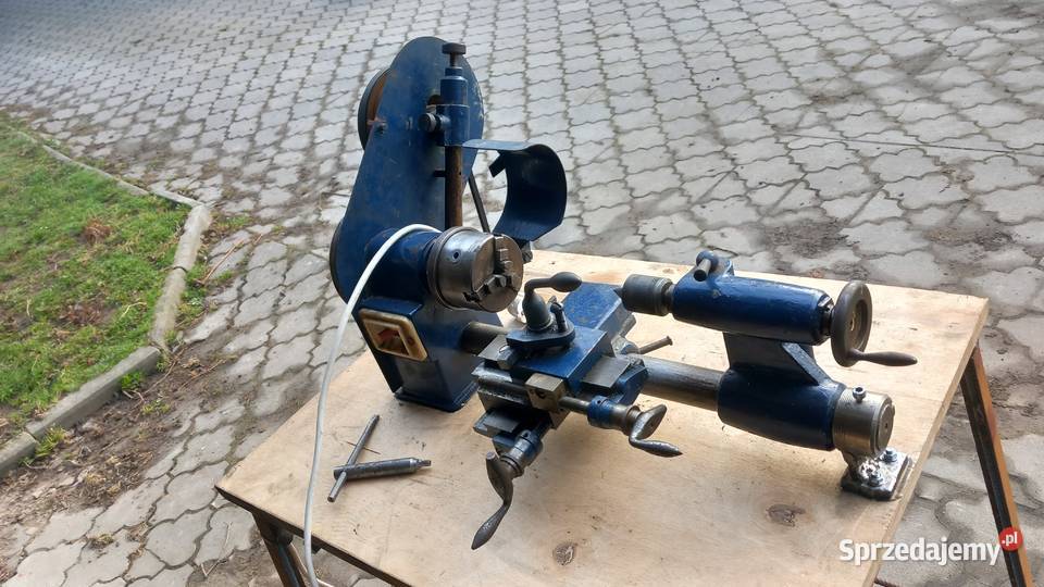 Tokarka stołowa modelarska Zuch 2 Prl polska Rożnowa