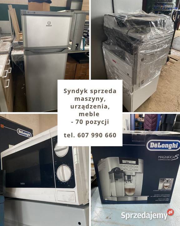 Syndyk sprzeda maszyny i urządzenia produkcyjne Lublin