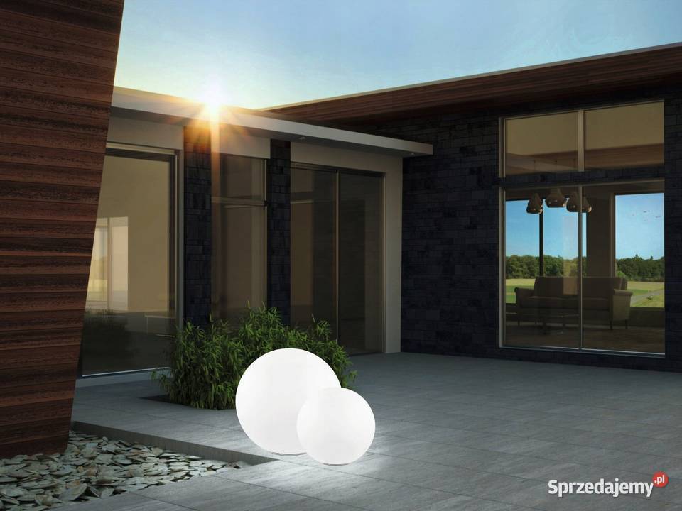 Lampa Ogrodowa Okrągła Edi Light Led Kolor E27 Brzozów
