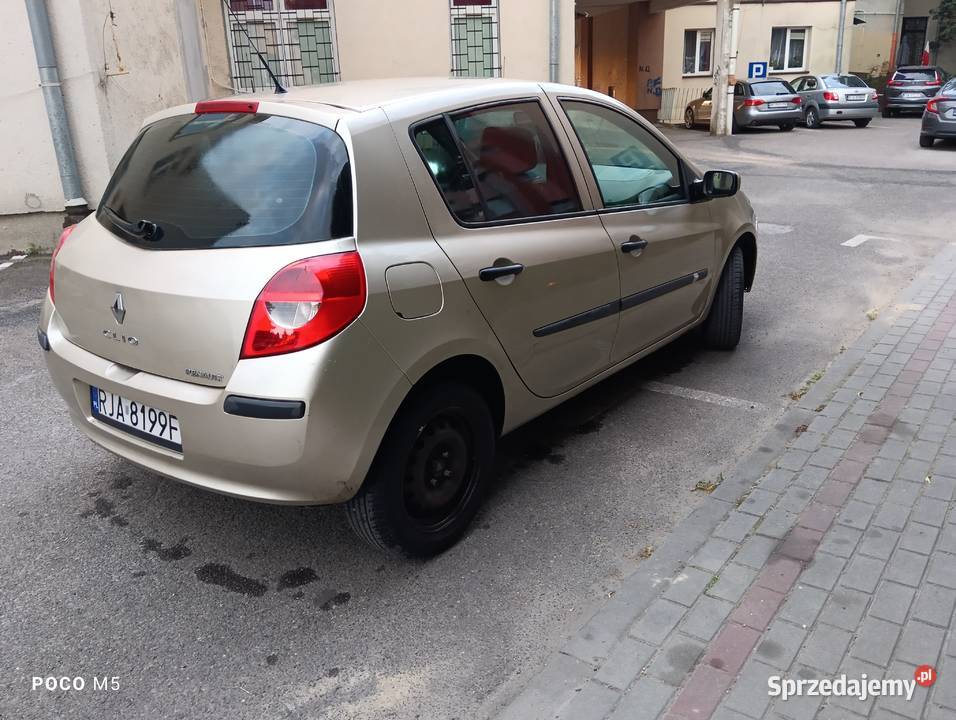 Sprzedam Renault Clio 3 spalanie 19 l100 65KM podkarpackie Jarosław