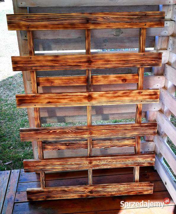 Drewniany kwietnik półka na kwiaty ozdoba Radków sprzedam