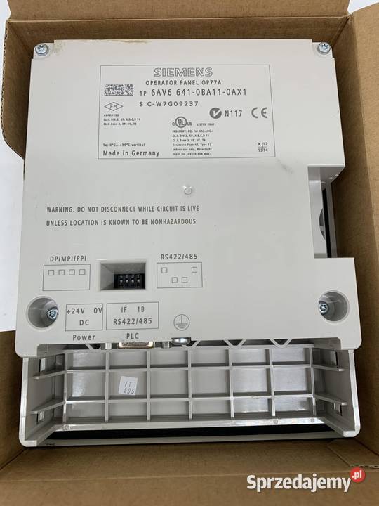 Siemens 6AV6 6410BA110AX1 HMI Panel Warszawa