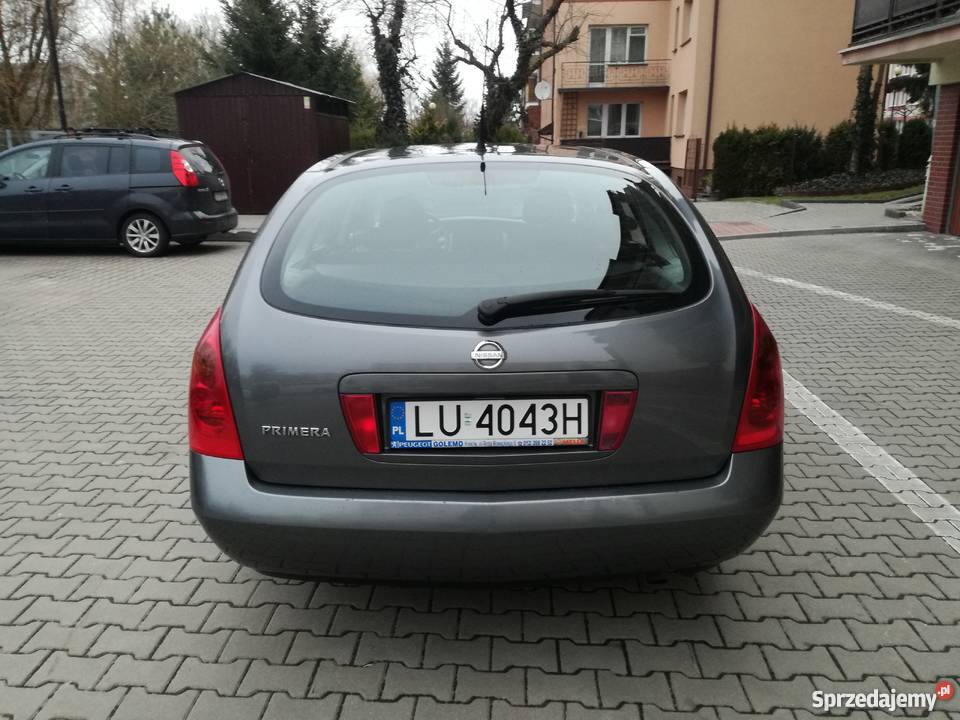 Nissan Primera P12 22 di kombi Salon Polska kupiony w polskim salonie Primera Lublin sprzedam