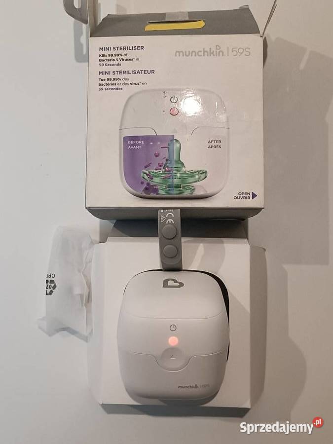 Mini sterylizator UV do smoczków Munchkin 59S Radom