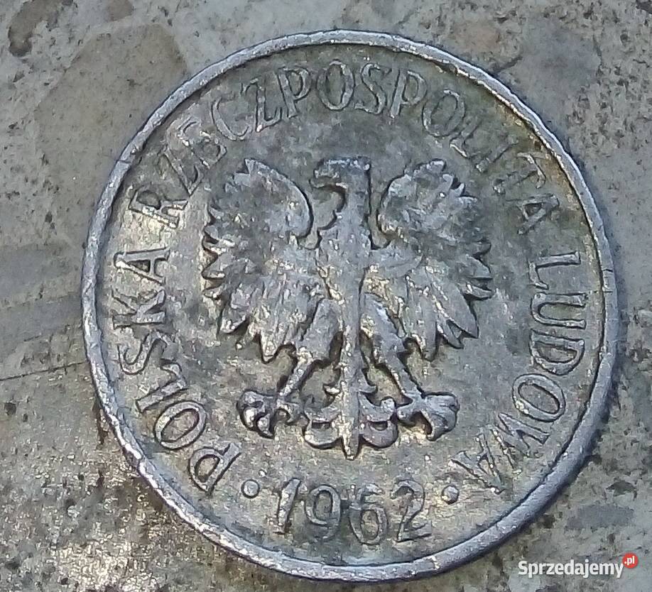 POLSKA 5 GROSZY 1962 rAL bzSTAN NA ZDJĘCIU mazowieckie Legionowo