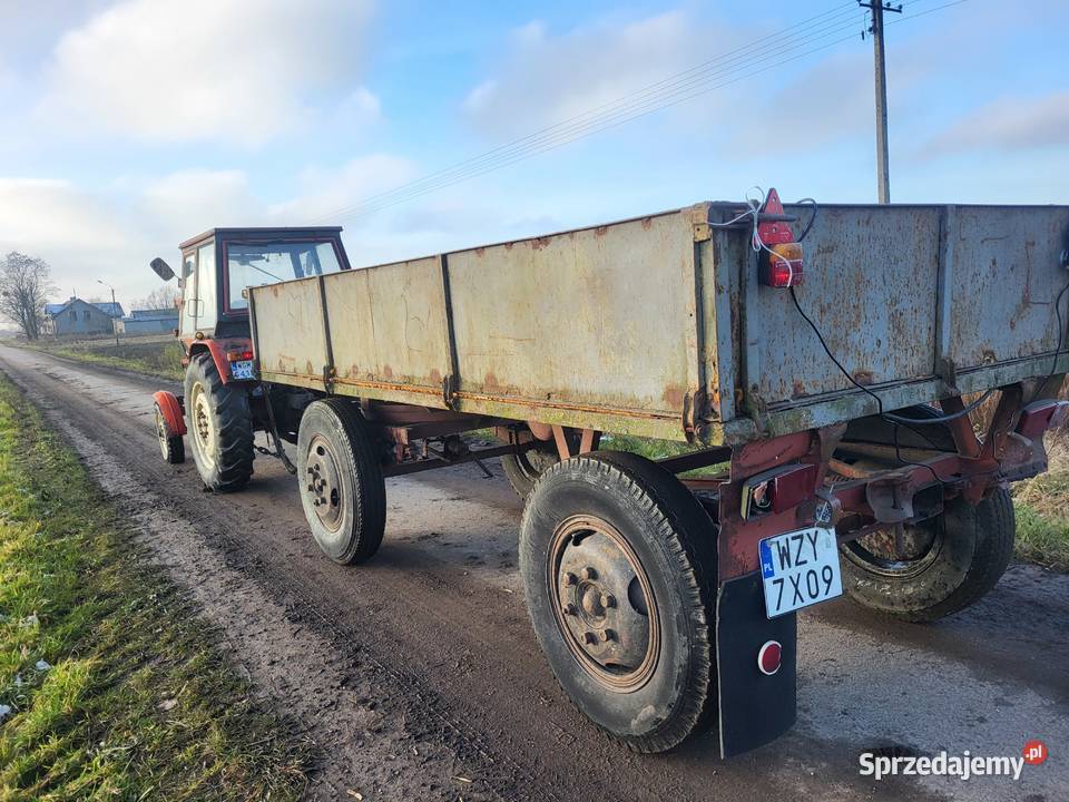 Przyczepa rolnicza nieuszkodzony Wiskitki