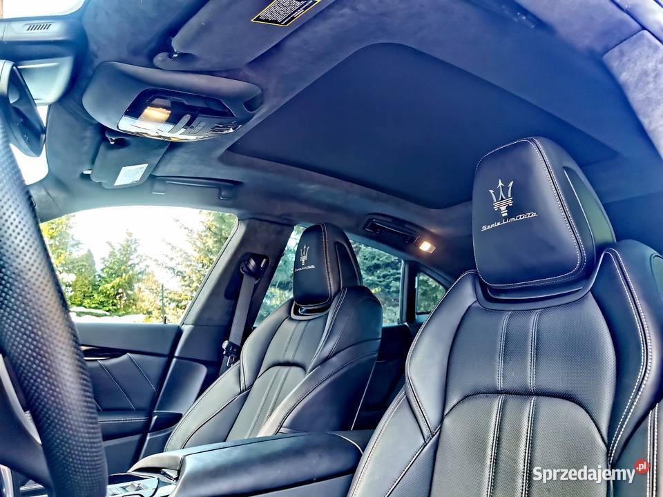 MASERATI LEVANTE MODENA WERSJA LIMITOWANA wielofunkcyjna kierownica Szczytno