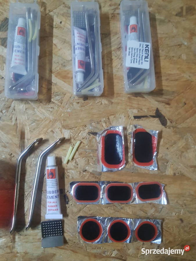 Łatki zestaw do klejenia w pudełku kpl plus Dom i Ogród Głogowa sprzedam