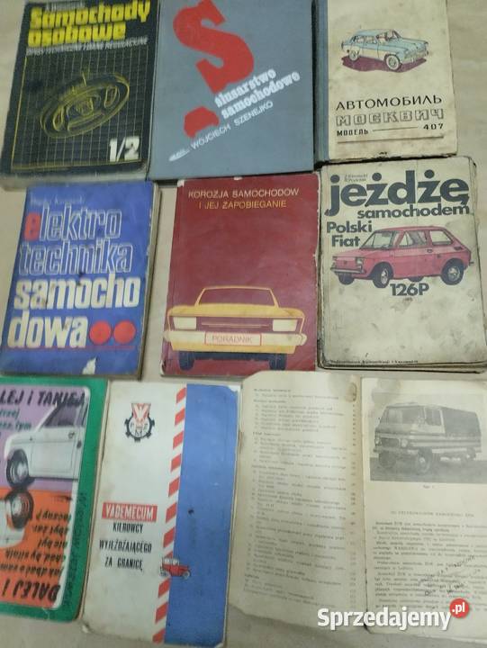 Książki samochodowe Książki naukowe i popularnonaukowe