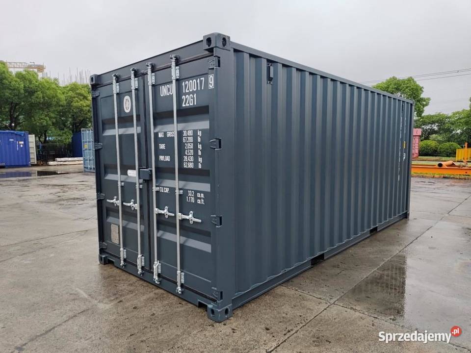 Kontener 20DV OW nowy RAL7016 RAL7031 RAL5010 Olsztyn sprzedam