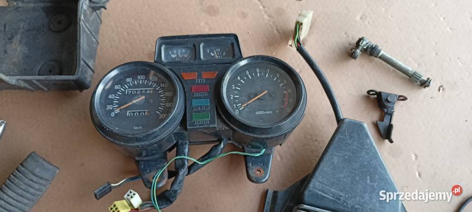 Pakiet części Yamaha XJ550 zegary licznik Zalesie Górne