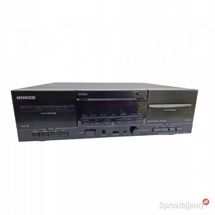 Kenwood magnetofon dwukasetowy KX W 4080 KXW4080 Międzychód