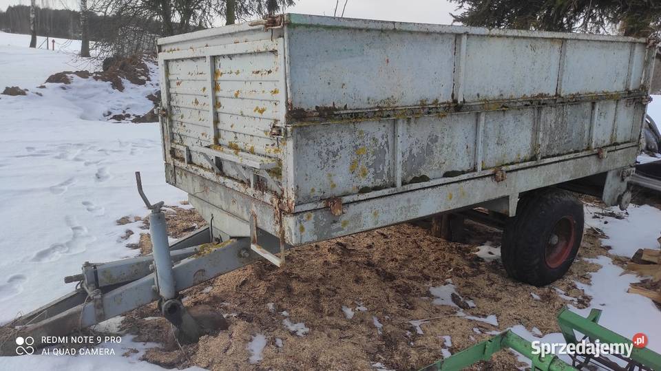 Rozrzutnik przyczepa Przyczepy rolnicze Wawrowice