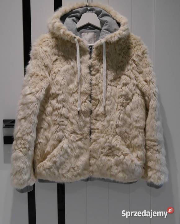 Zara piękna futerkowa kurtka 36 S dolnośląskie Wrocław
