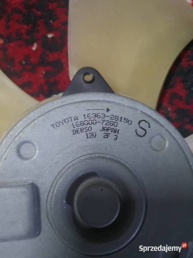 Wentylator chłodnicy Toyota Corolla Yaris D4D Ełk