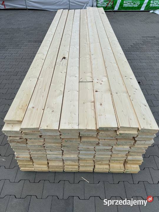 Deska deski podłogowa drewniana świerkowa świerk Prusice