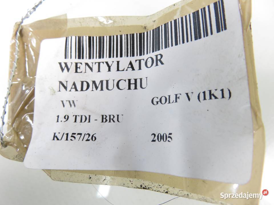 DMUCHAWA VW GOLF V 1K1 1K1819015
