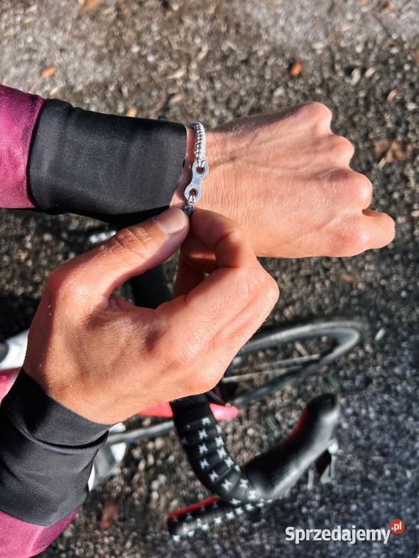 Biżuteria rowerowa handmade bransoletka kolarza Warszawa