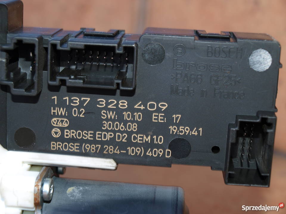 Peugeot 407 Coupe silniczek szyby w drzwi 2005 Kalisz