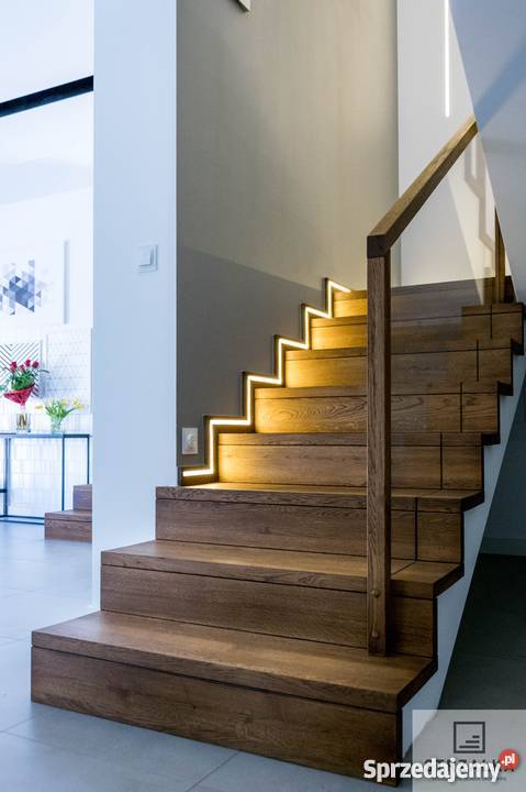 Schody drewniane Schody na beton Wodzisław Śląski usługi budowlane