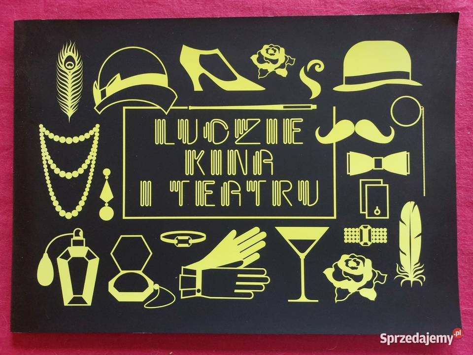 Folder Ludzie Kina i Teatru znaczki koperta FDC