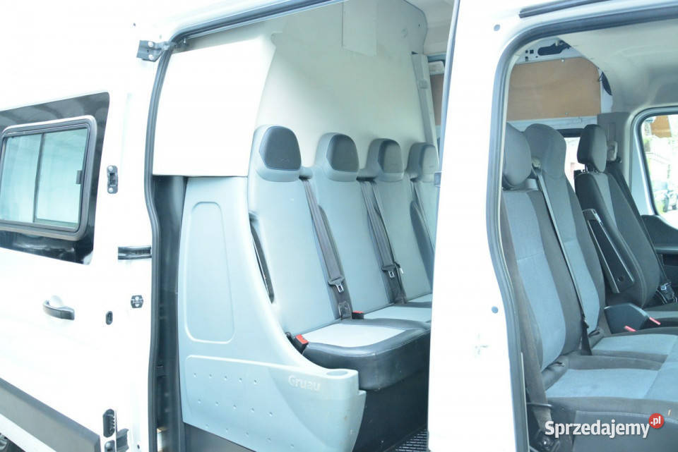 Renault Master najdłuższy najwyższy L4H3 7 mazowieckie Warszawa