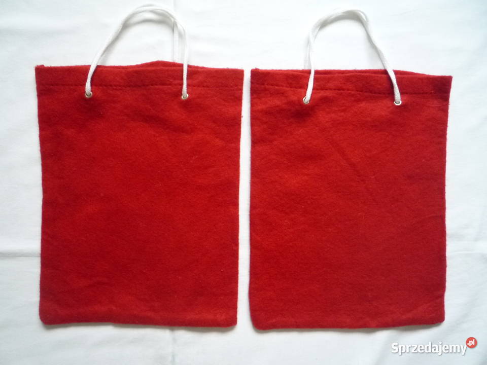 2 sztuki Worek Mikołaja na prezenty 21x27 Szczecin