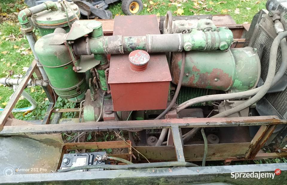 Sprężarka śrubowa silnik Deutz diesel Pozostałe Rymań