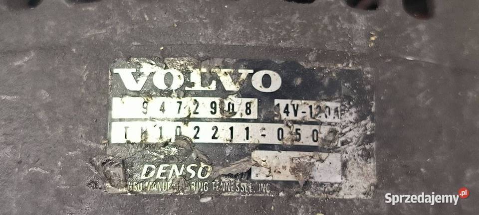 ALTERNATOR VOLVO V40 9472908 Lipno
