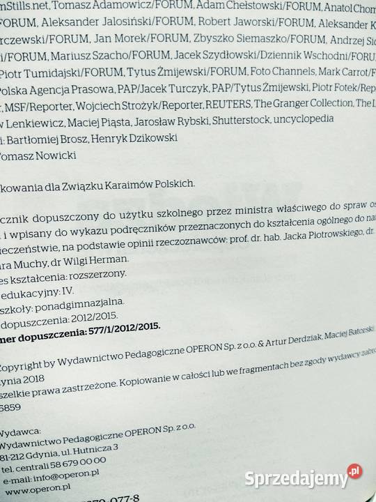 Ciekawi świata podręcznik operon wos Warszawa