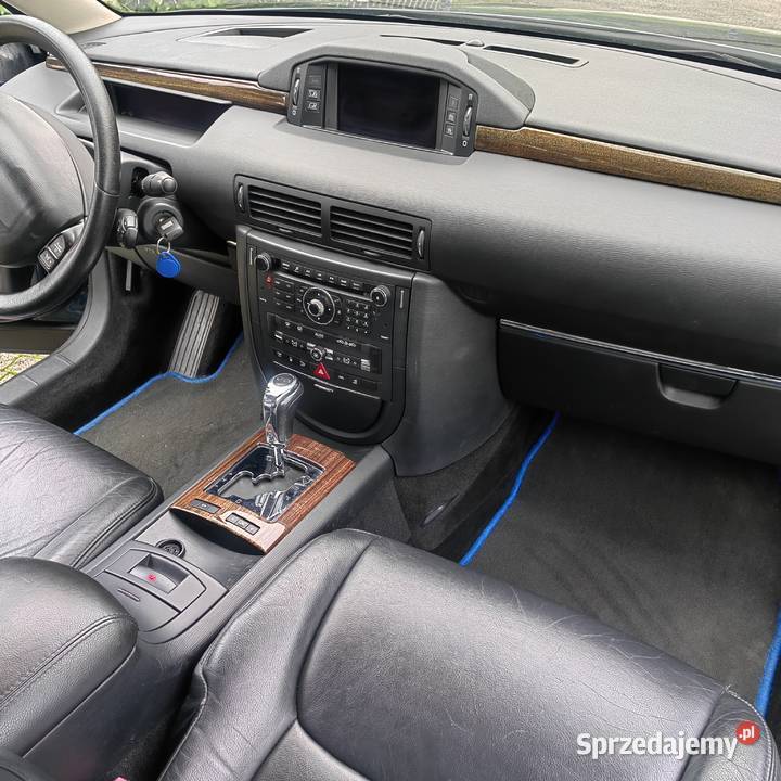 Citroen C6 30 HDi V6 240 Niebieski metalik małopolskie Dobczyce sprzedam