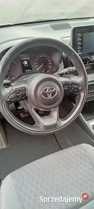 Toyota Yaris 15 hybryda 2021r 82 przebiegu sprowadzony Yaris Ciechanów